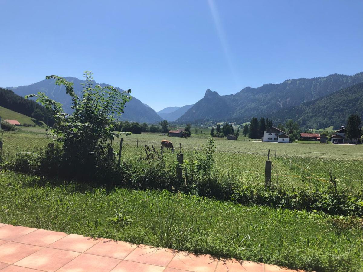Ferienhaus Veronika Mit 2000Qm Garten Und Bergblick Унтерамергау Екстериор снимка