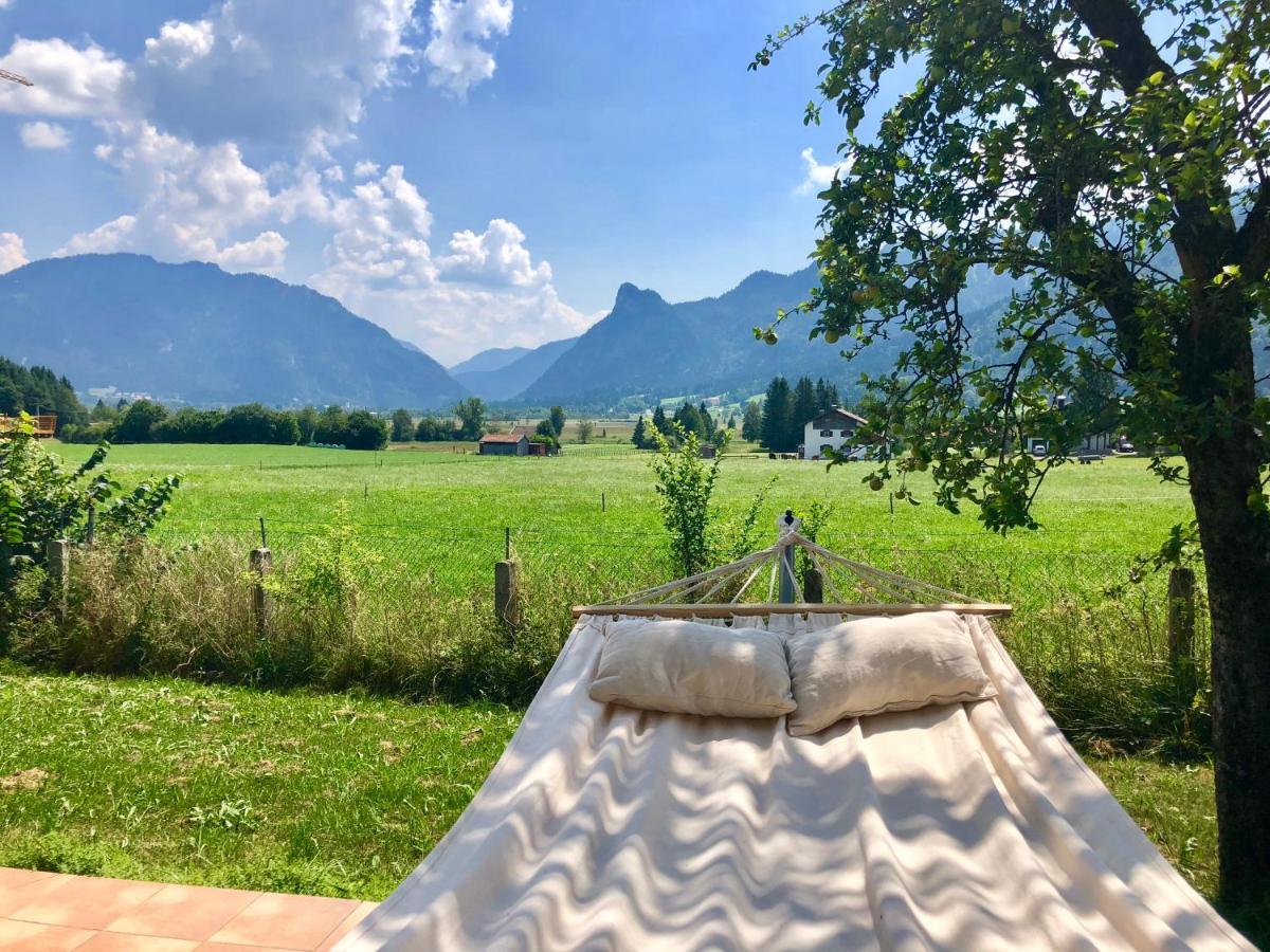 Ferienhaus Veronika Mit 2000Qm Garten Und Bergblick Унтерамергау Екстериор снимка