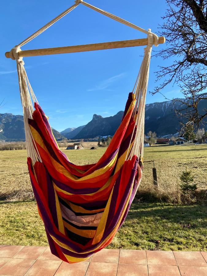 Ferienhaus Veronika Mit 2000Qm Garten Und Bergblick Унтерамергау Екстериор снимка